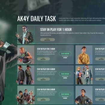 ESX Daily Missions Script for FiveM - Dynamic Player Challenges