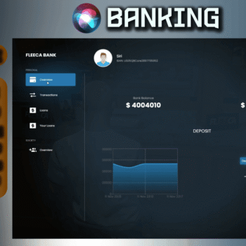 Advanced ESX Banking Script - Premium Financial System for FiveM