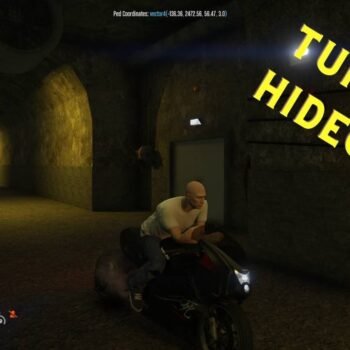 FiveM Underground MLO dimly lit secret tunnel entrance